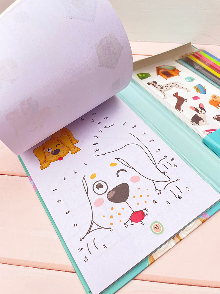 Set de Actividades + Colores + Stickers