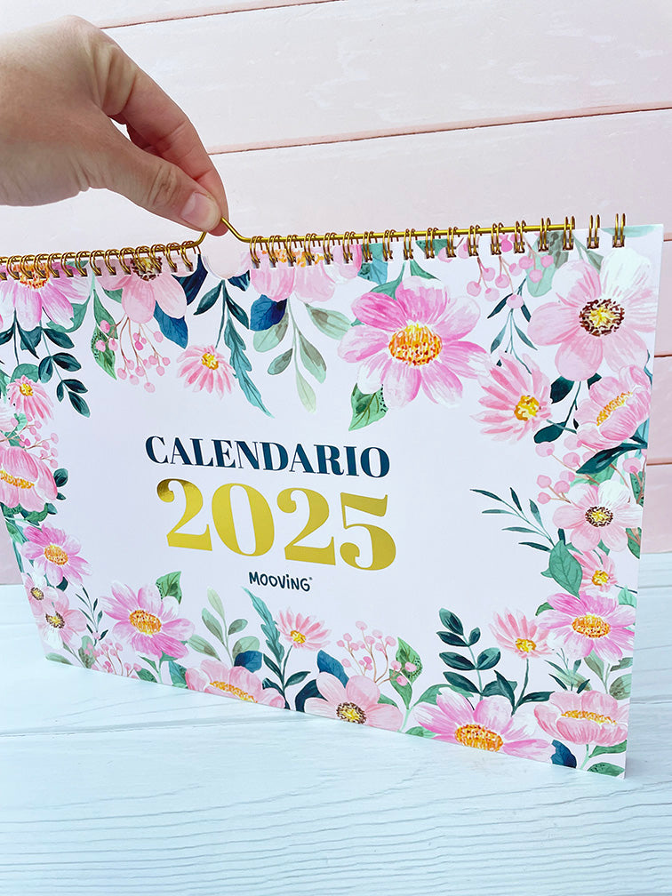 Calendario Flores 2025 Mooving