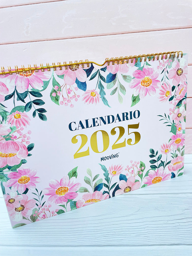 Calendario Flores 2025 Mooving