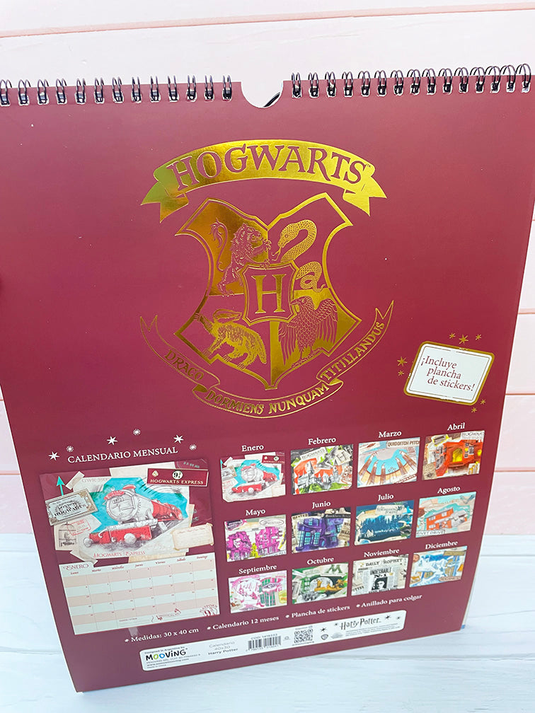 Calendario Harry Potter 2025 Mooving