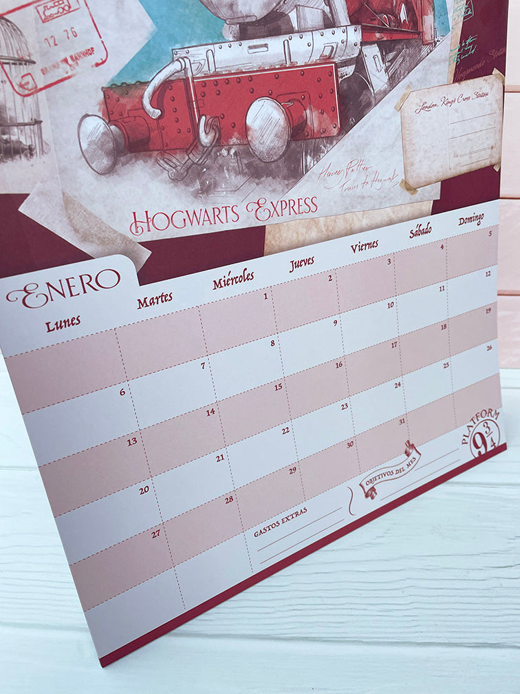 Calendario Harry Potter 2025 Mooving