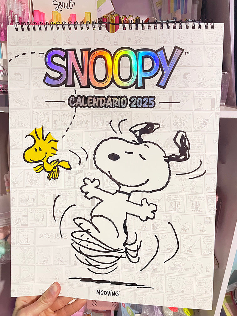 Calendario Snoopy 2025 Mooving