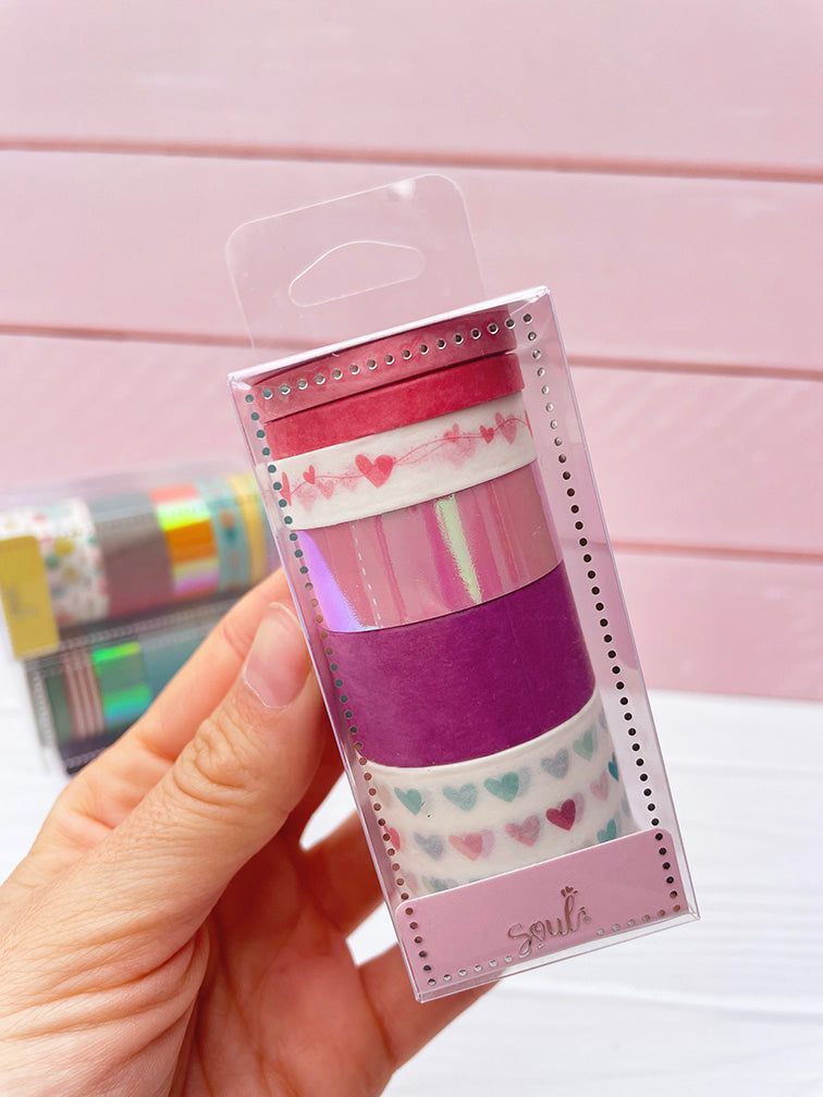 Washi Tape x6 unidades Brw