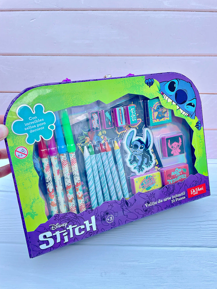 Valijita de Arte Infantil Stitch