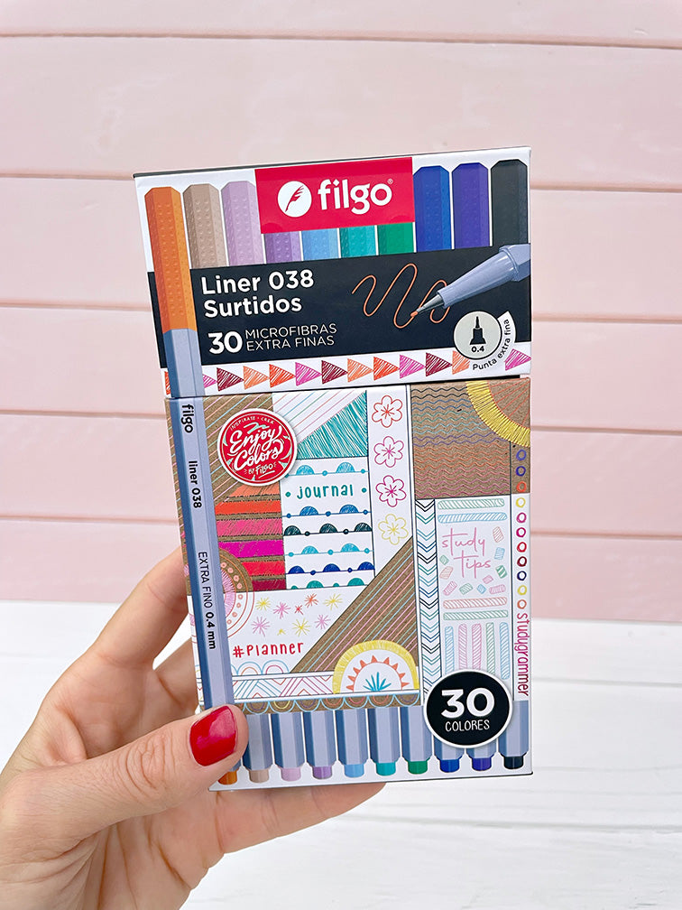 Cajita con 30 Microfibras Filgo