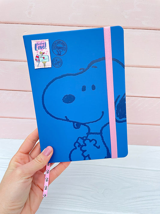 Cuaderno Cosido A5 Snoopy