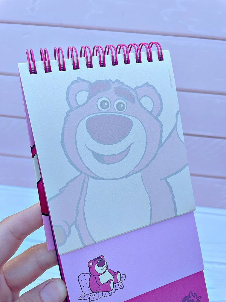 Libreta con 3 Capas Osito Lotso