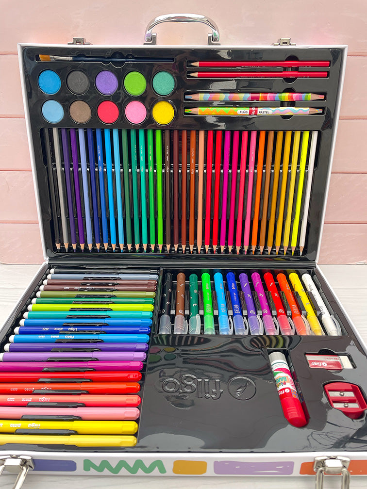 Valijita Artística con 90 Piezas Filgo