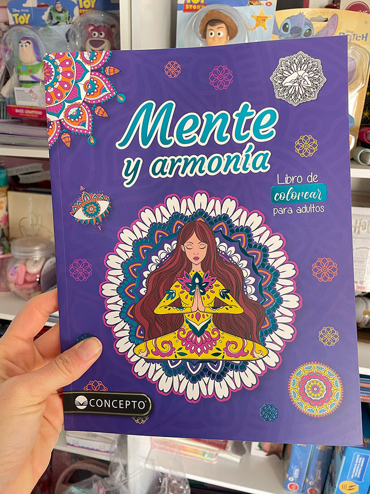 Libro para pintar Mandalas