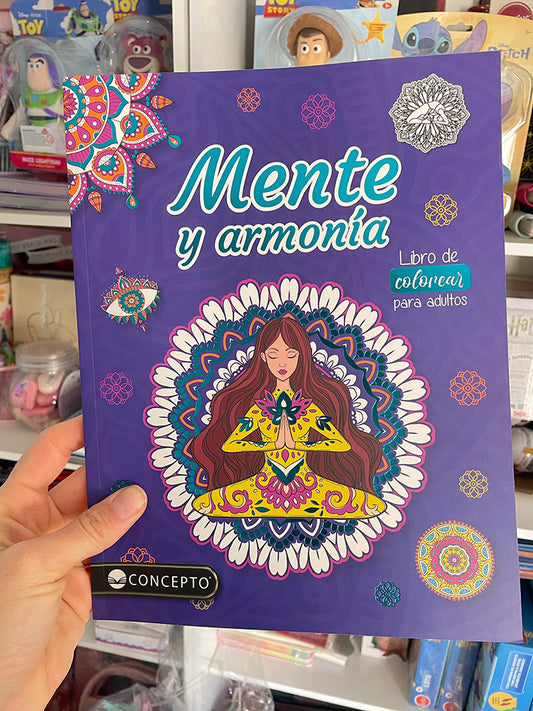 Libro para pintar Mandalas