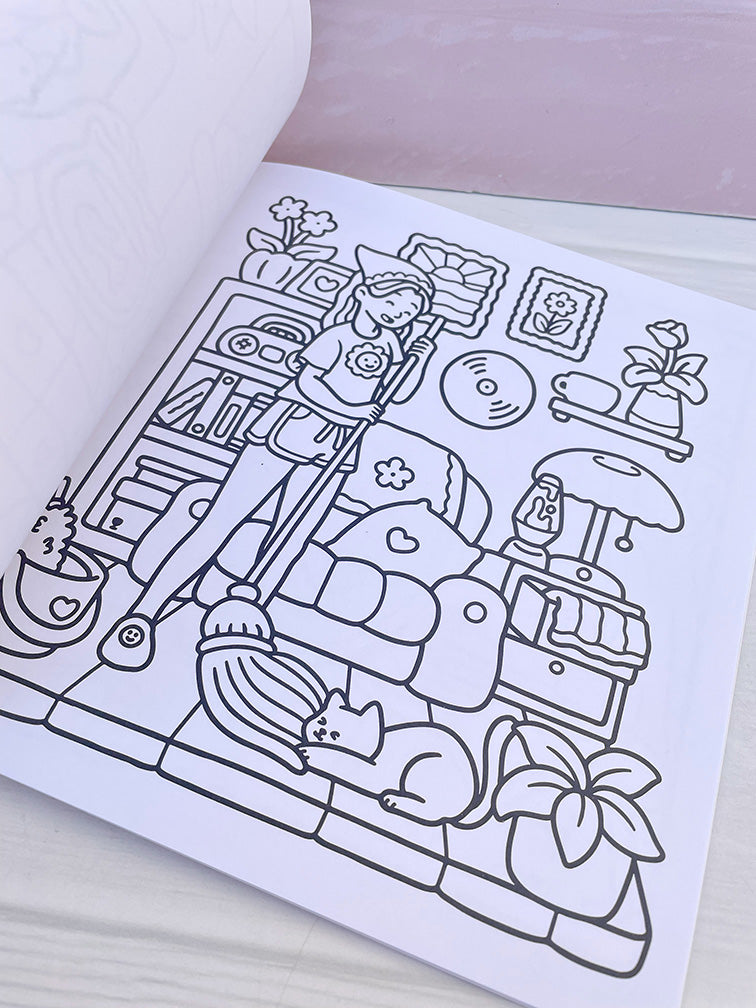 Libros con Escenas para Pintar