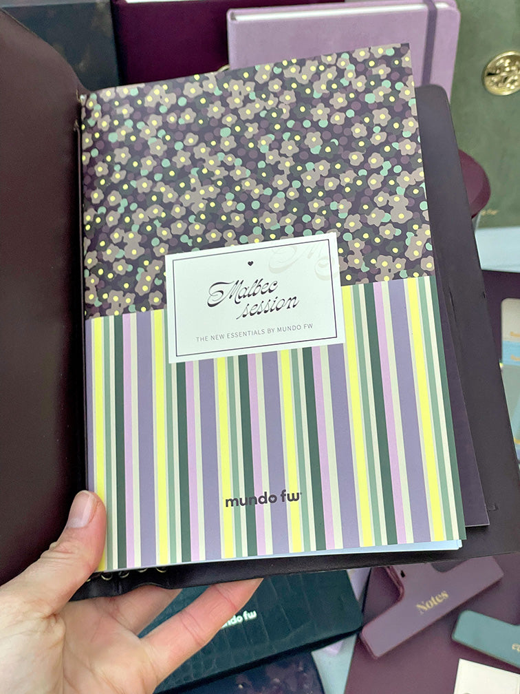 Journal Eco Cuero Fw "Malbec"