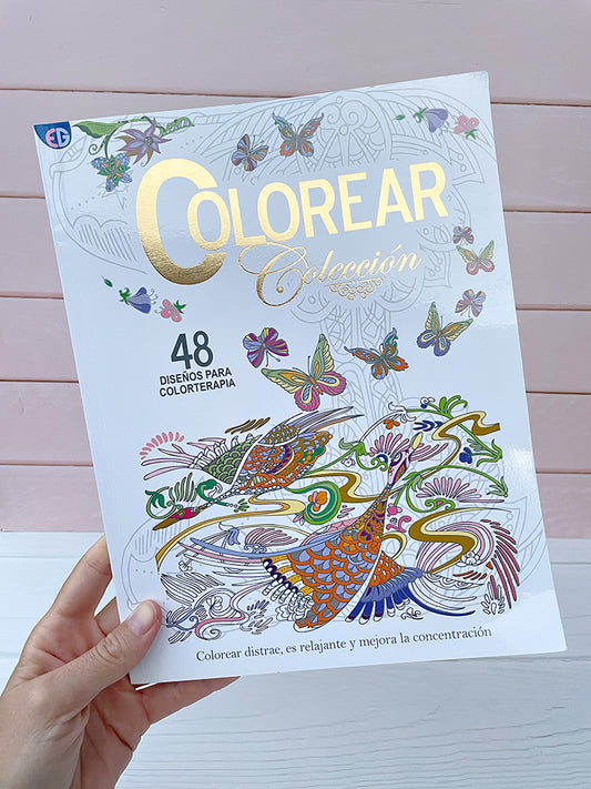 Libro para pintar Colorterapia