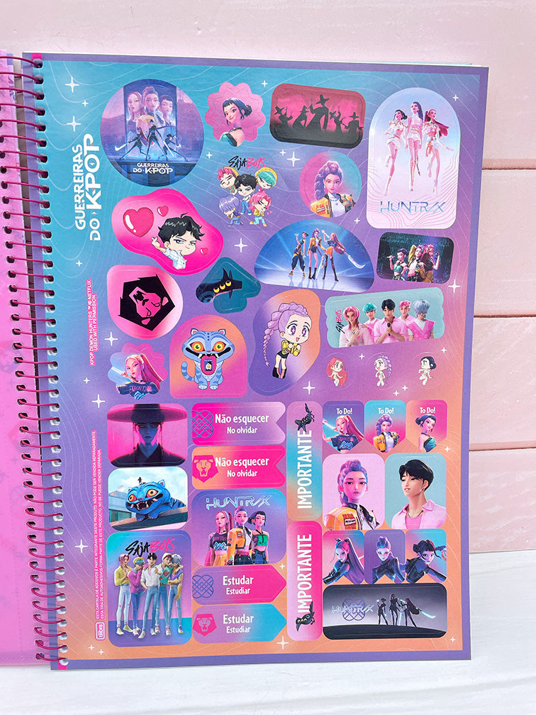 Cuadernolas Guerreras Kpop Tapa Dura