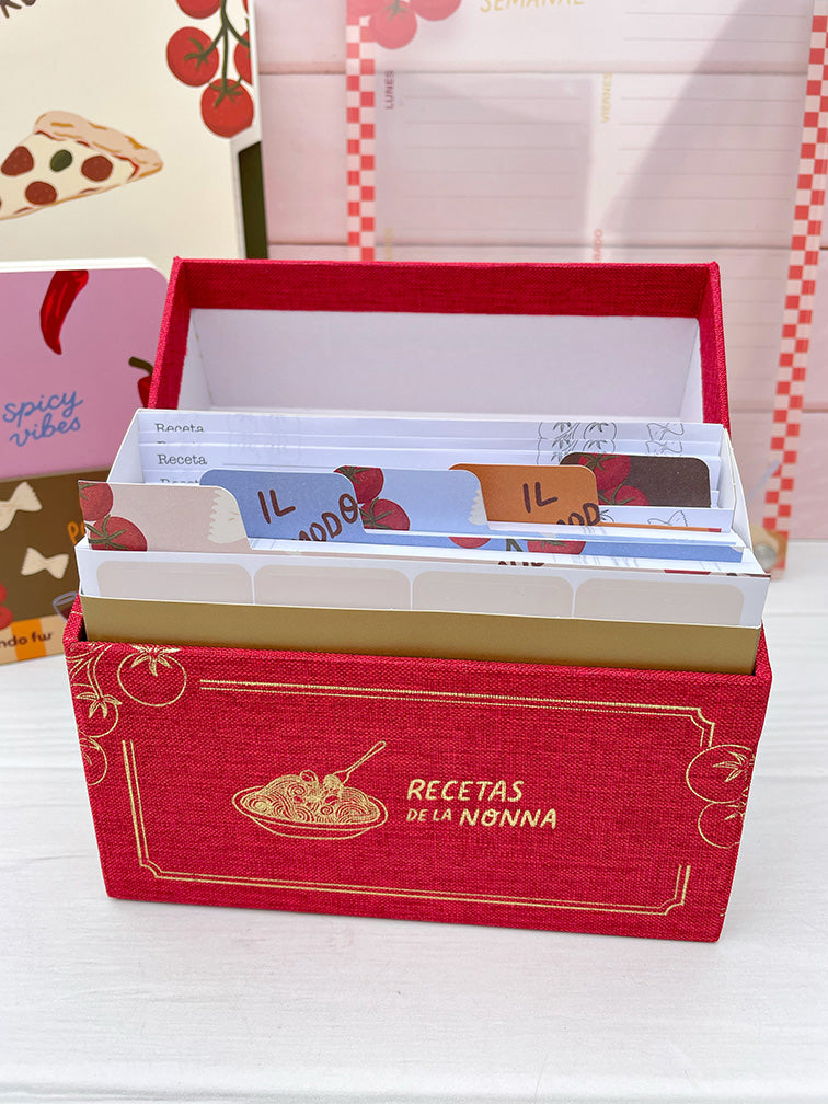 Fichero "Las Recetas del la Nonna" Fw