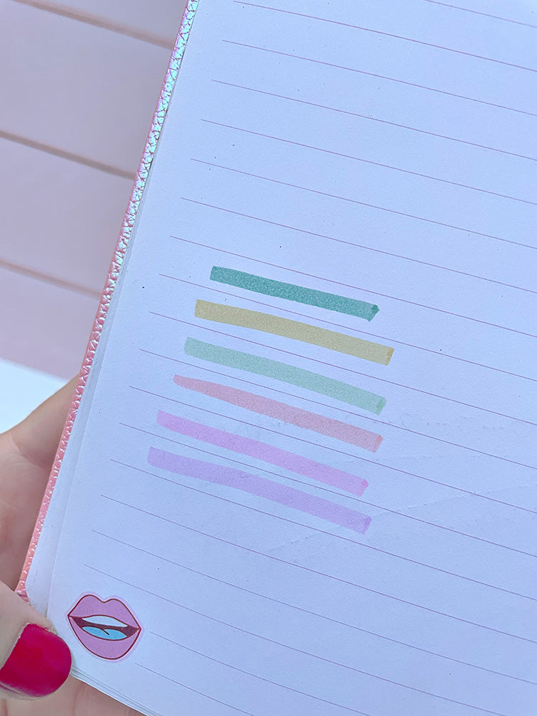 Resaltadores finos "Garden" Filgo x6