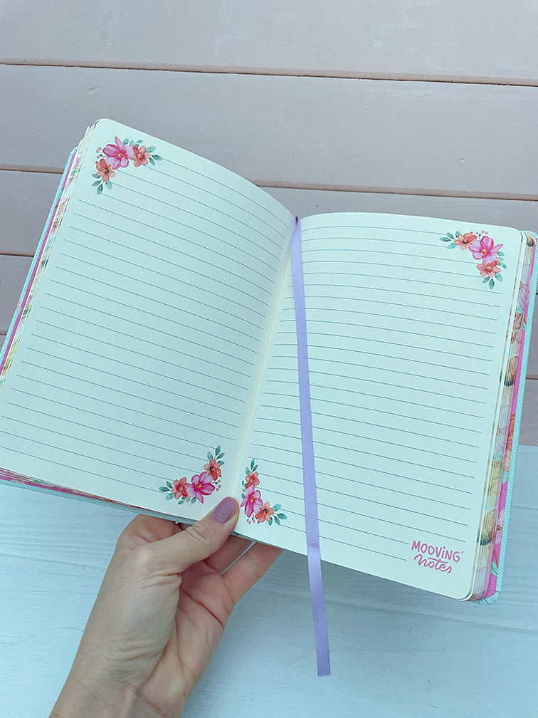 Cuaderno Cosido A5 Flores