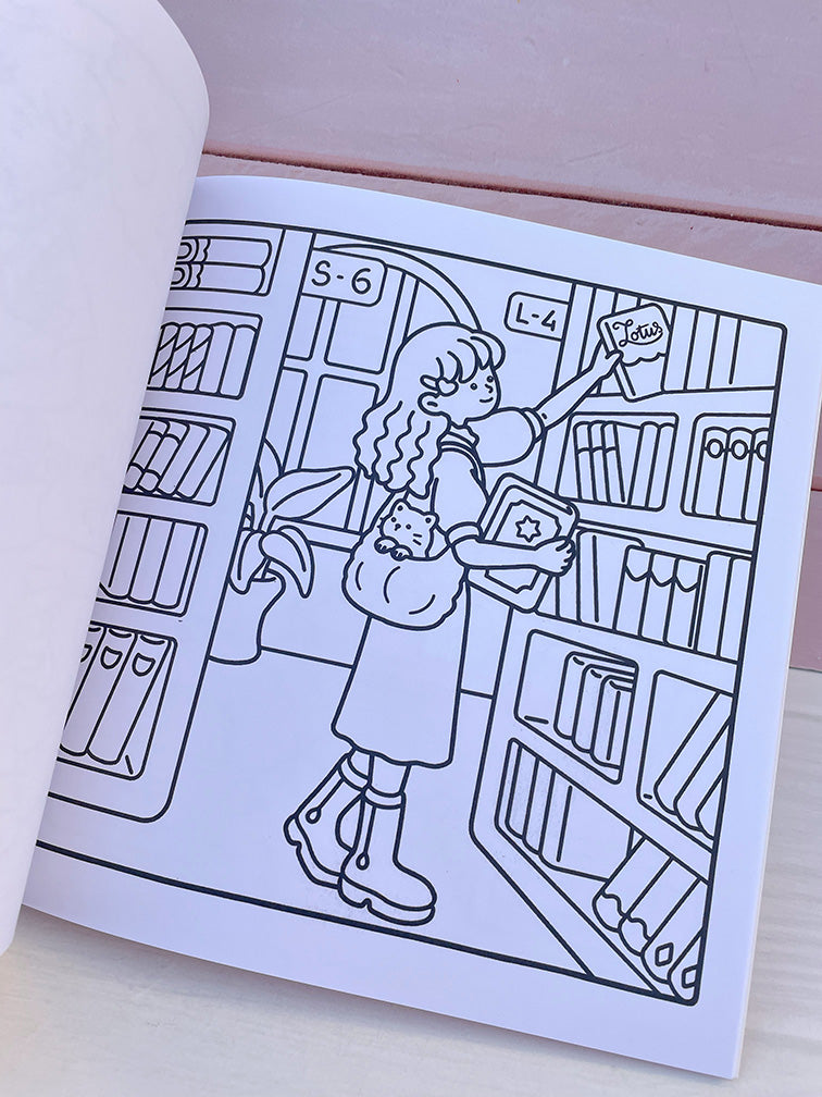 Libros con Escenas para Pintar