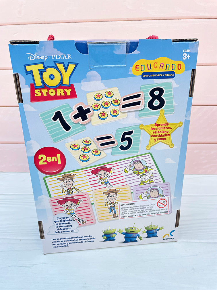 Juego Educando 2 en 1 Toy Story