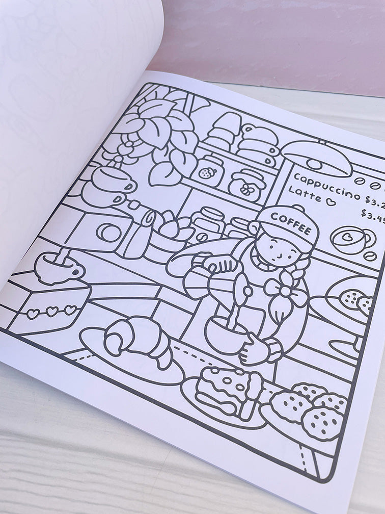 Libros con Escenas para Pintar