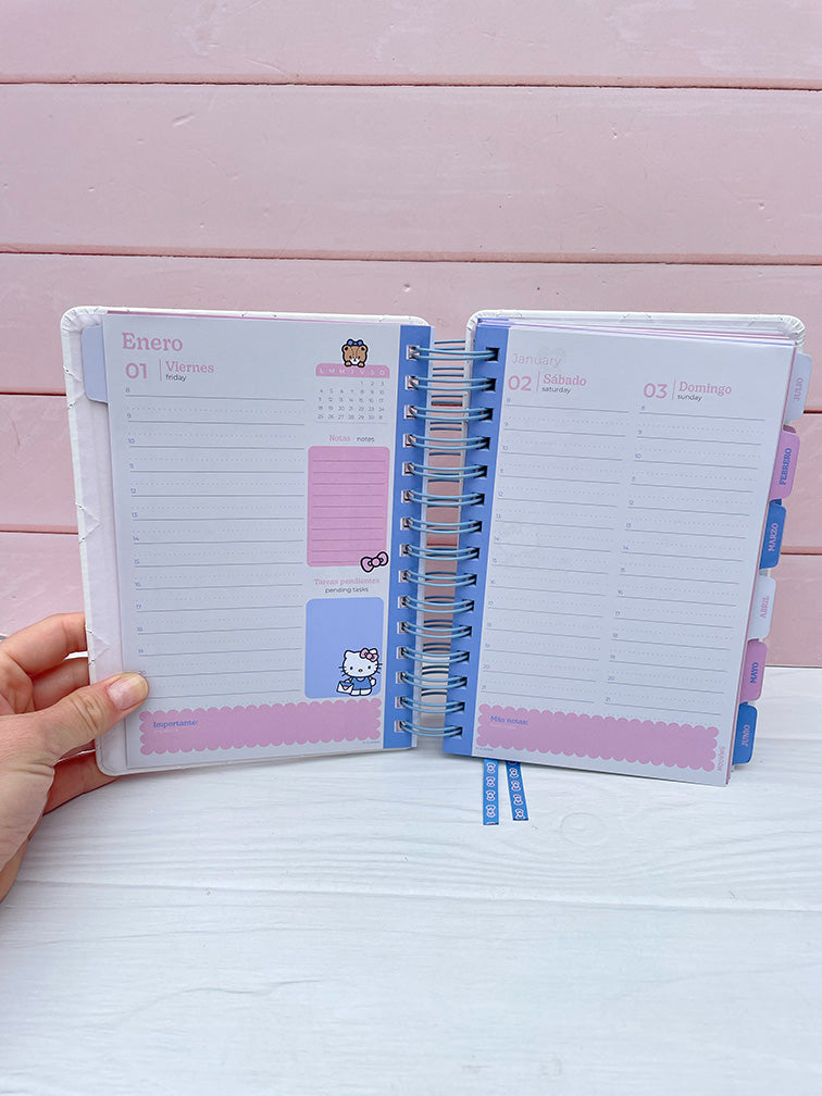 Agenda Hello Kitty Diaria Mooving 2027