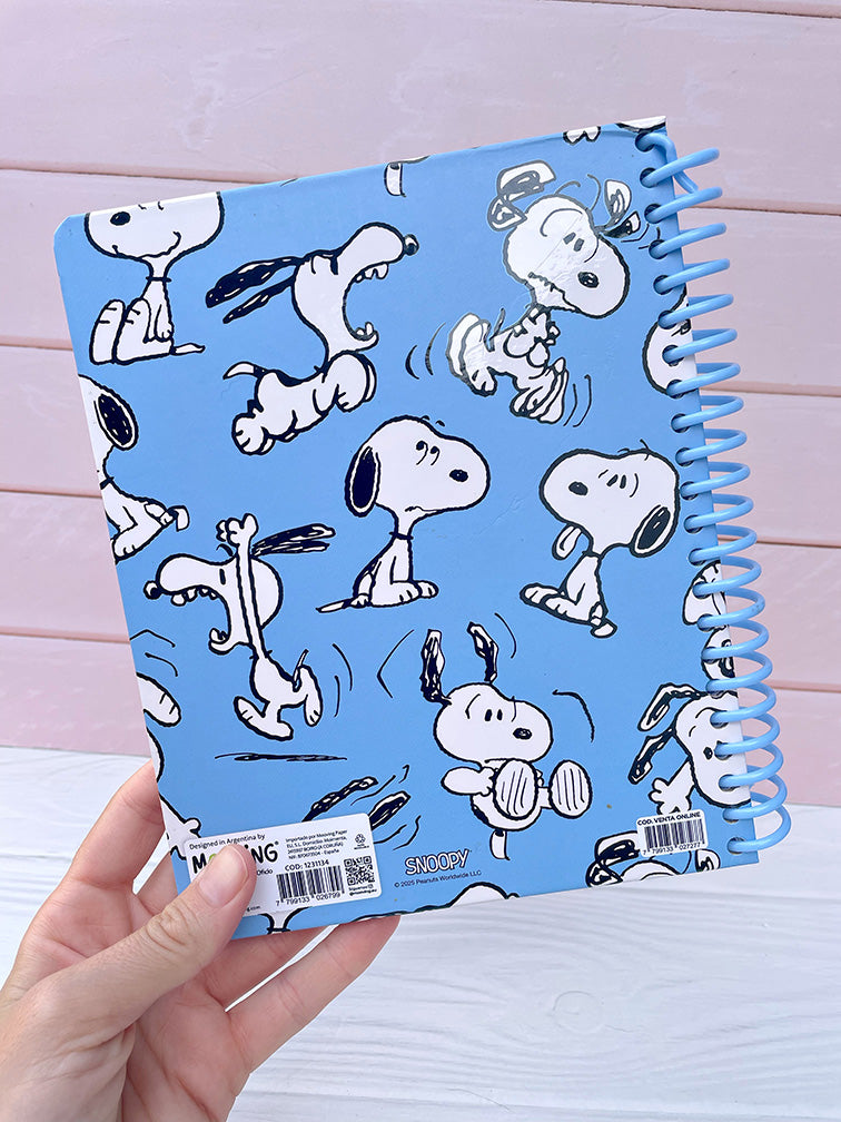 Cuaderno Premium 1/2 Oficio Snoopy - Nueva Colección -