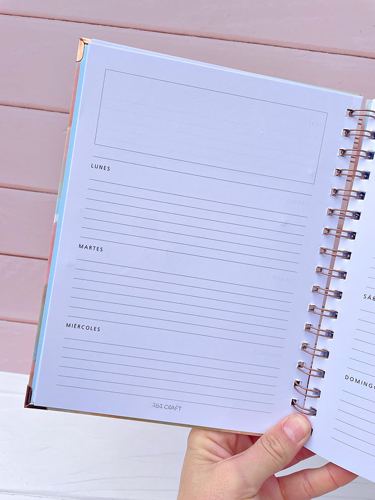 Planner Semanal Perpetuo Ibi Craft