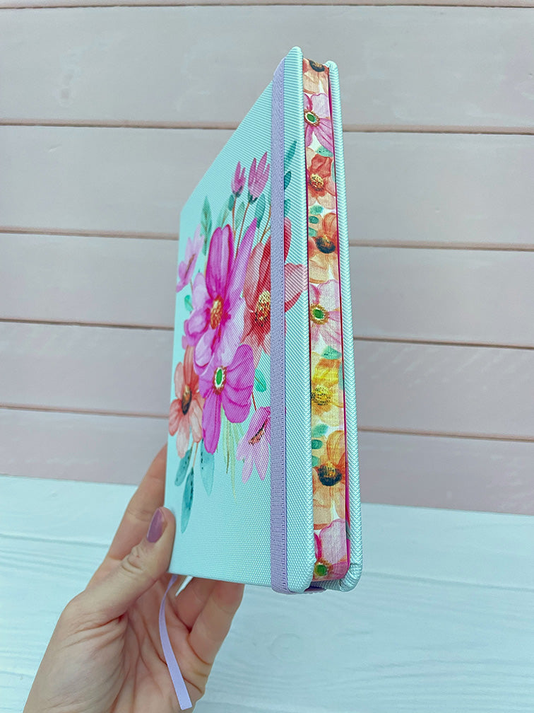 Cuaderno Cosido A5 Flores