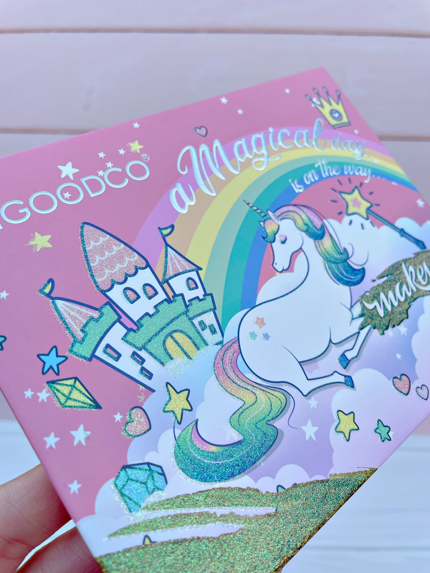 Paleta de 20 Sombras Unicornio Comunes y con Glitter