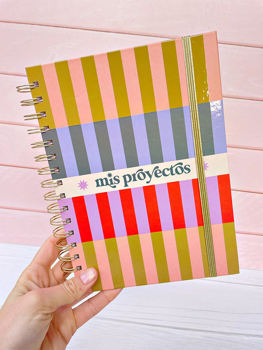 Cuaderno Tapa Dura 80 Hojas Lisas y con Puntitos "Creativa" Ibi Craft