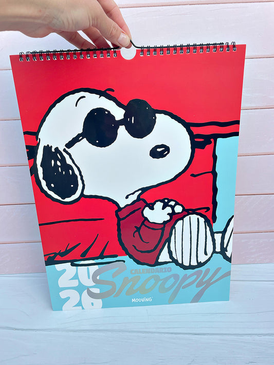 Calendario Snoopy 2026 Mooving