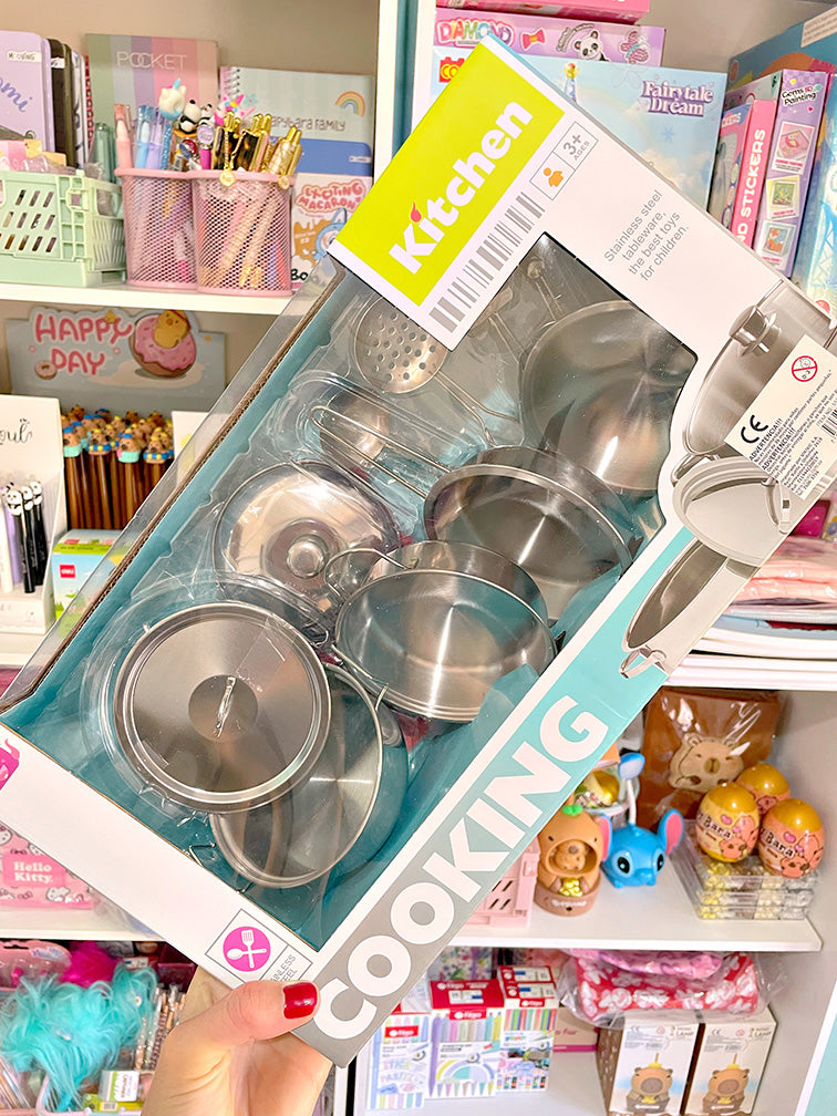 Set de Batería de Cocina ara Niños
