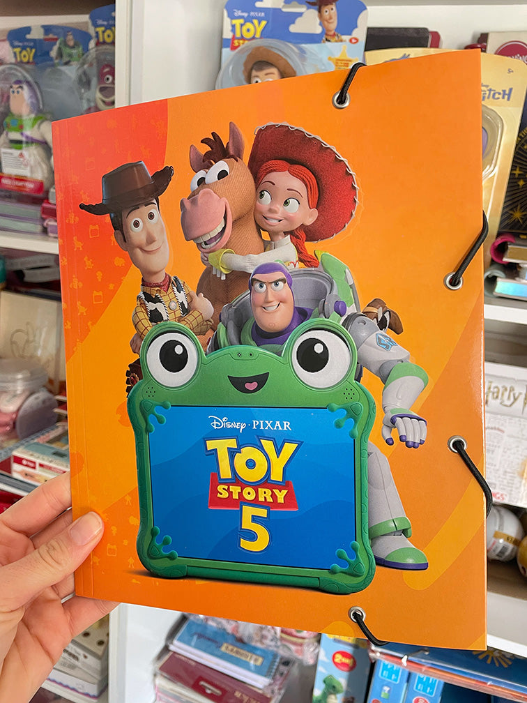 Carpeta Escolar con elásticos  Toy Story 5