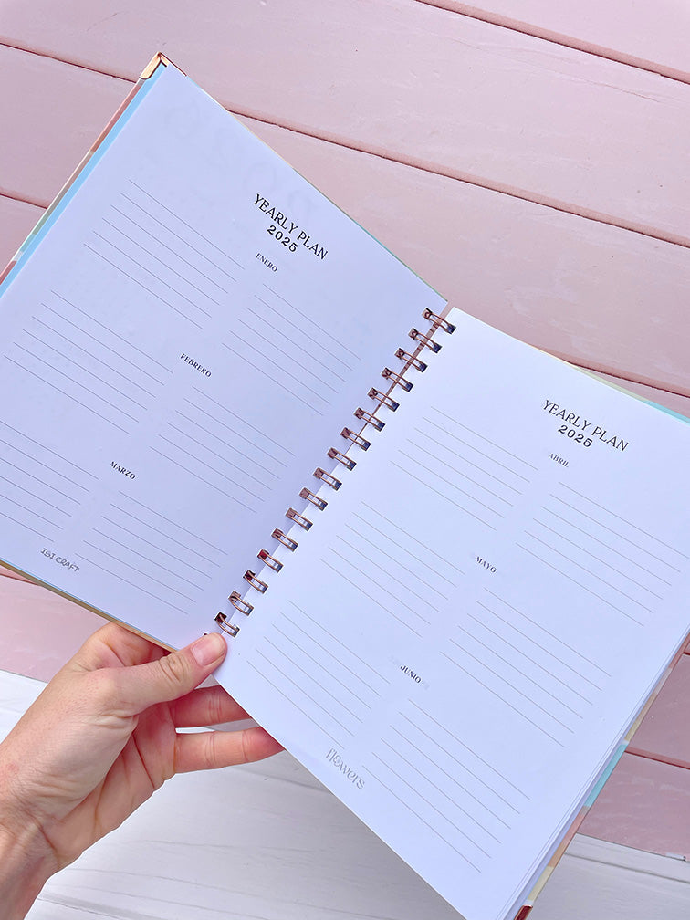 Set Planner Semanal + Cuadernito + Estuche Ibi Craft