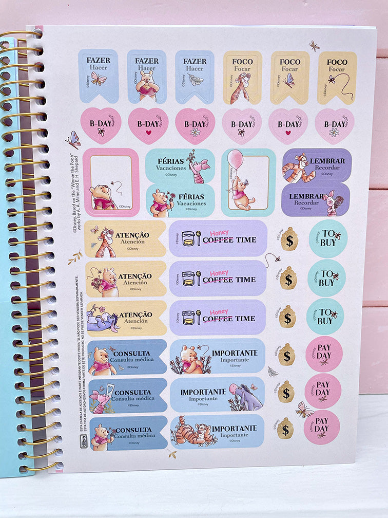 Cuadernolas Winnie Pooh 160 Hojas