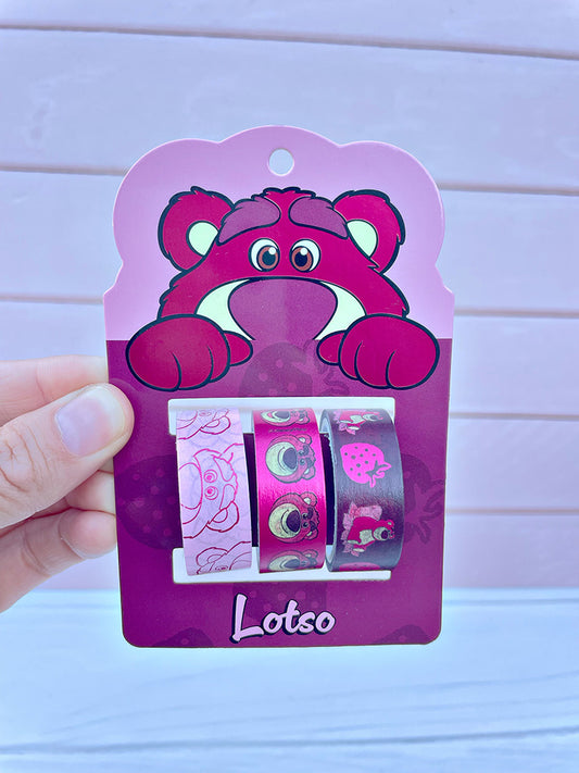 Washi Tape Osito Lotso x3