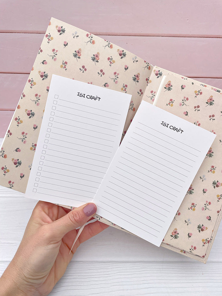 Cuaderno Bordado "Colección Helen" Ibi Craft