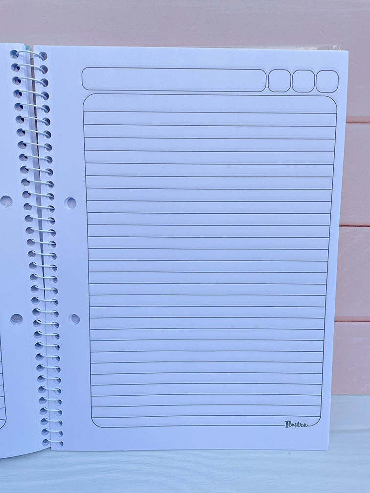 PROMO 10 Cuadernolas Tapa Dura Ilustra