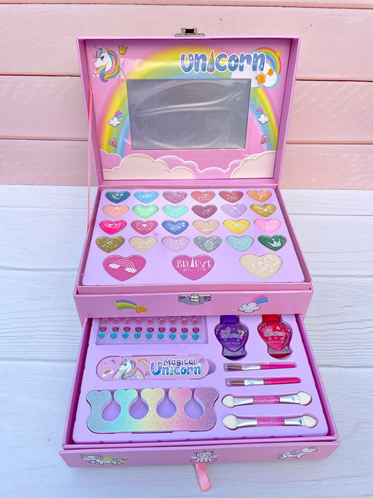 Box de Maquillaje Infantil 2 Pisos