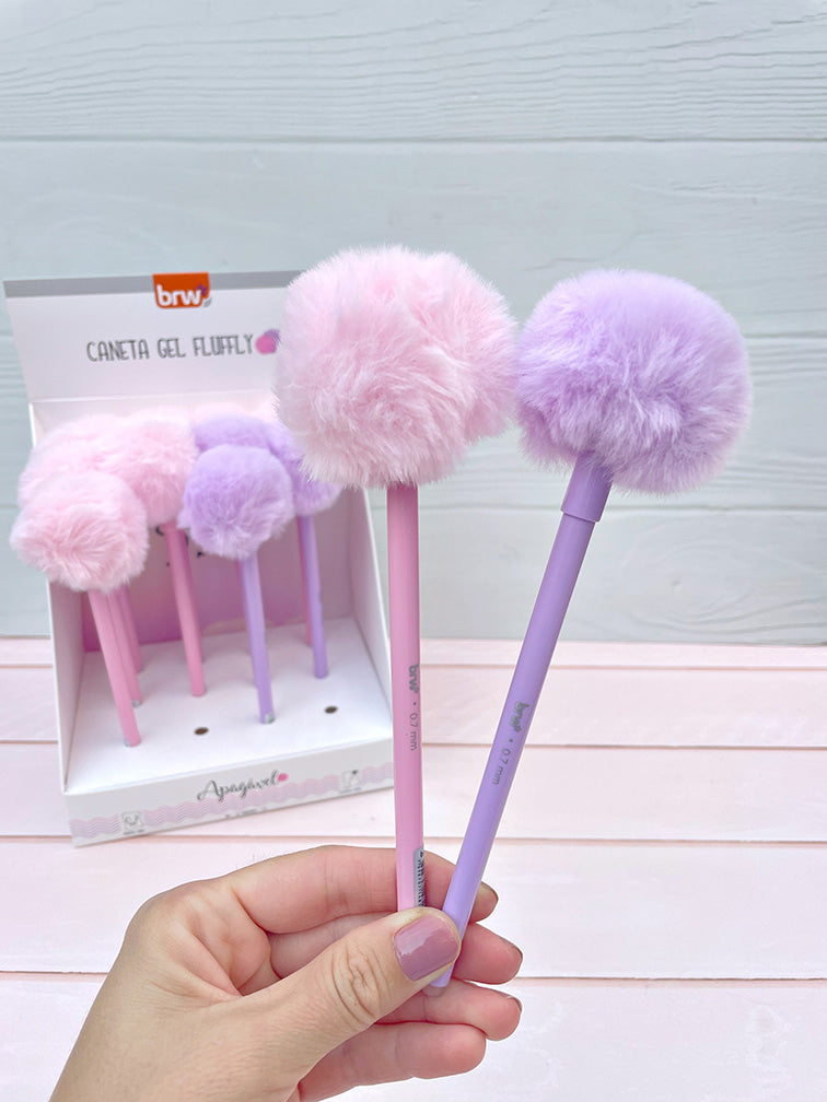 Lapicera Borrable Pompón