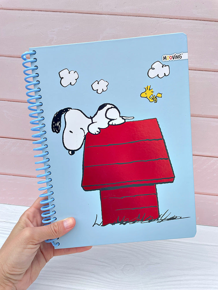 Cuadernola Tapa Dura Snoopy Mooving
