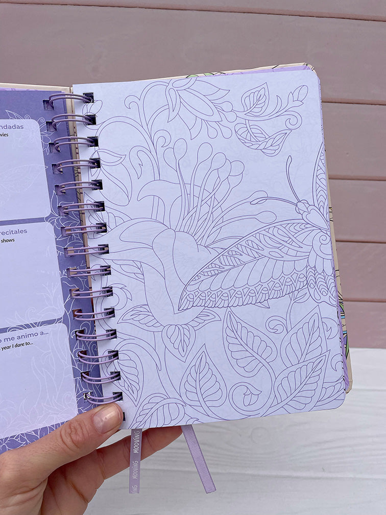 Agenda Coloring Semanal Mooving 2027