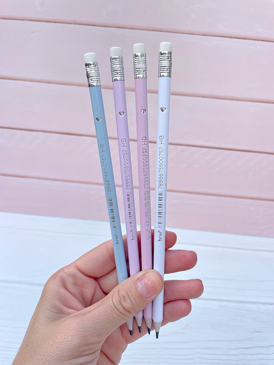 Lápices de escribir HB Pasteles