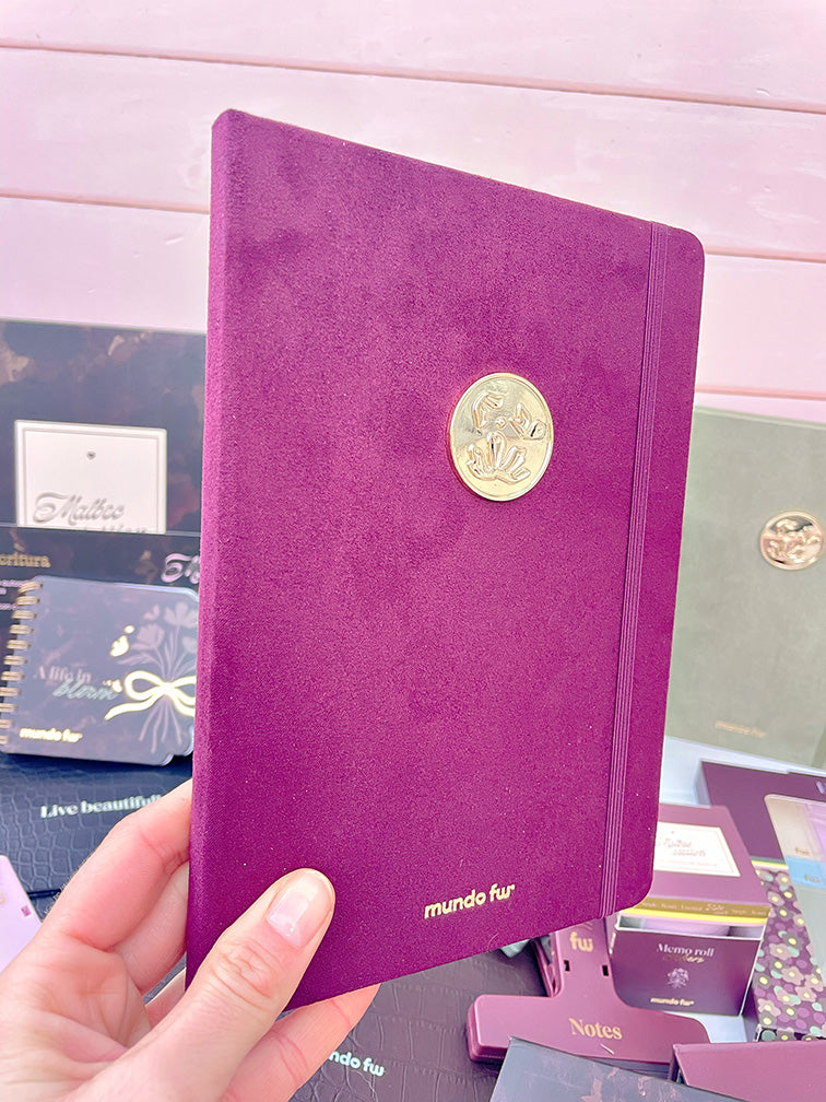 Bullet Journal Fw Colección "Malbec"
