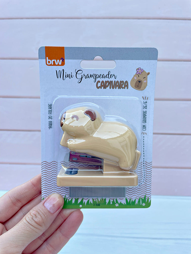 Mini Engrampadora Capibara