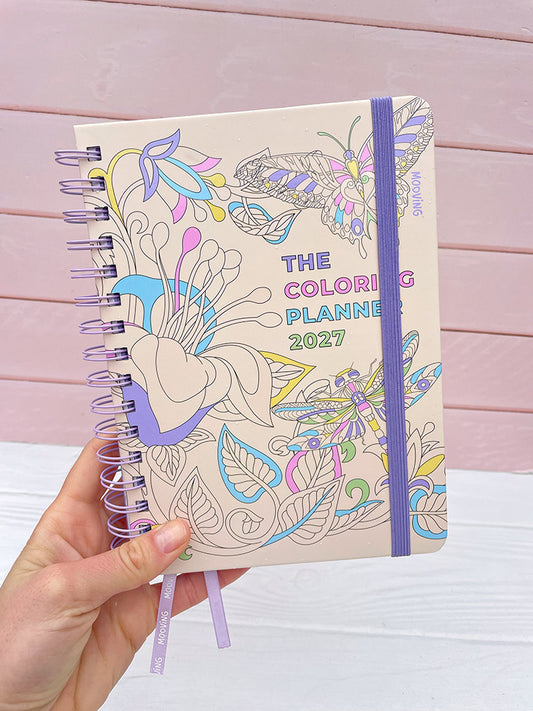 Agenda Coloring Semanal Mooving 2027