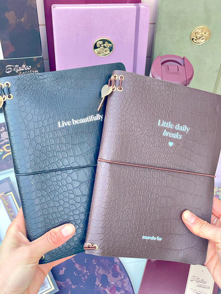 Journal Eco Cuero Fw "Malbec"