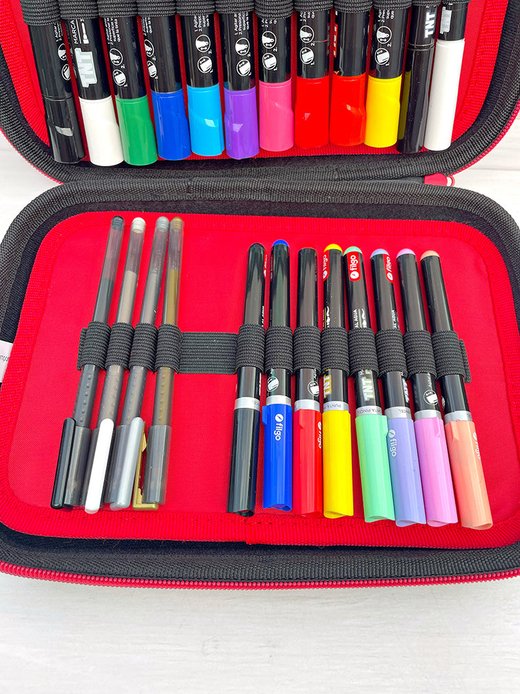 Valijita con 24 Piezas TNT Múltiples superficies Filgo