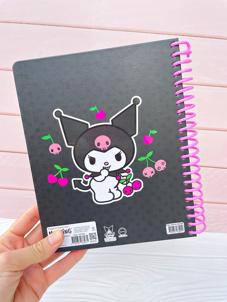 Cuaderno Premium 1/2 Oficio Kuromi - Nueva Colección -