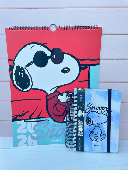 Combo Snoopy  Agenda 2026 + Calendario